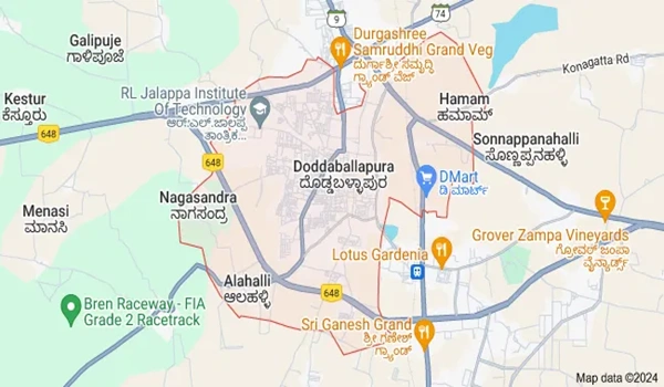 Godrej Aravya Estate Location Map